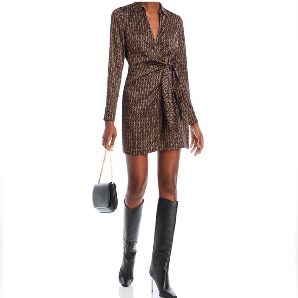 VERONICA BEARD Lavella Wrap Dress Sz 10